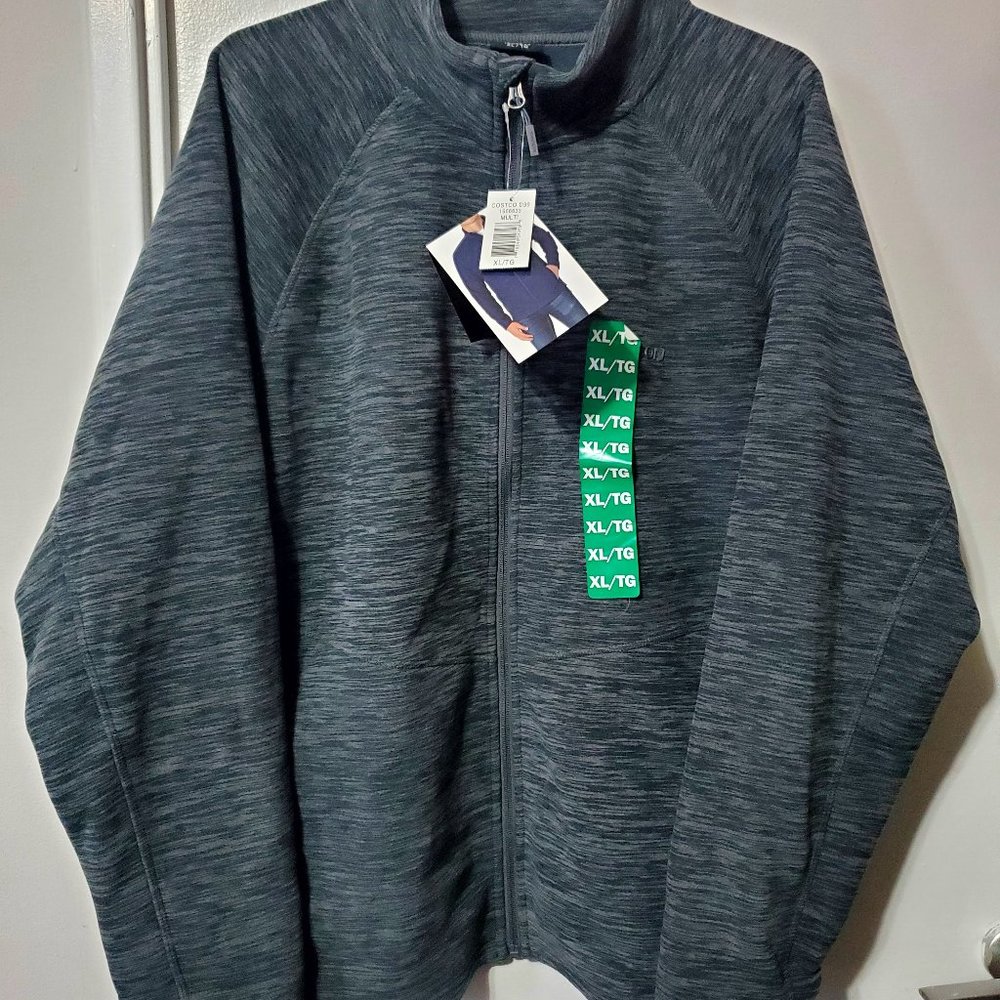 Karbon Men's XL Multi season sweater jacket Gray